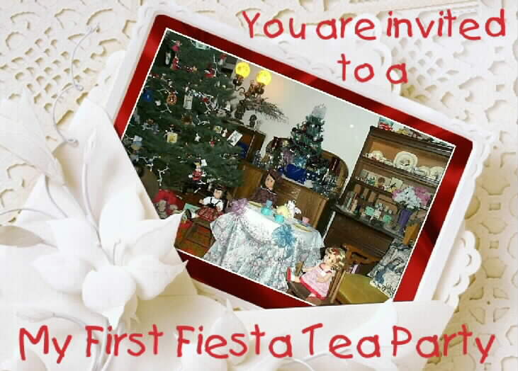 My First Fiesta Christmas Tea Party. Dec.1999