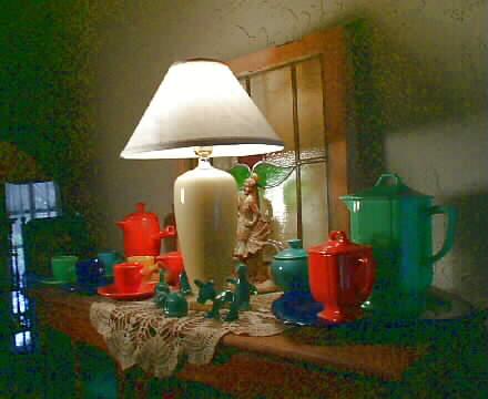 Yellow Fiesta Lamp